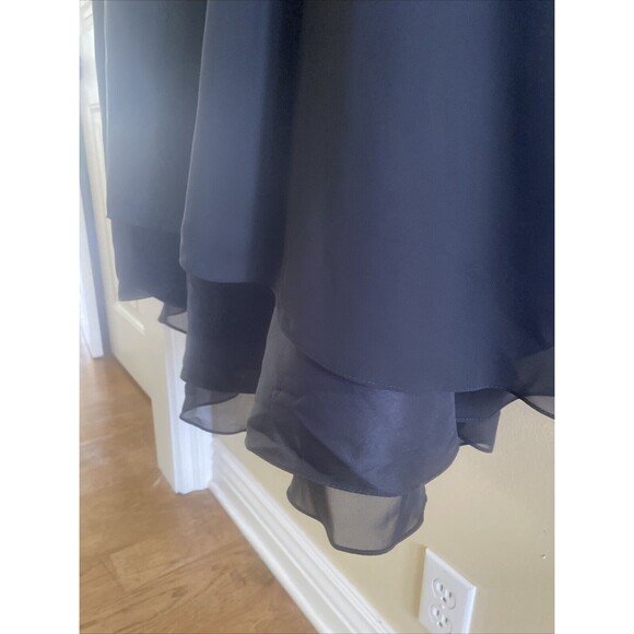 jjs house jet black dress size 14 has 39.5 Bust And 32.5 Waist - Picture 14 of 16